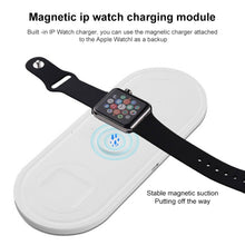Load image into Gallery viewer, KT-W50A8 3 in 1 10W Multi-Function Bracket Wireless Charger for iPhones / iWatch / AirPods