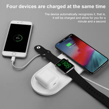 Load image into Gallery viewer, KT-W50A8 3 in 1 10W Multi-Function Bracket Wireless Charger for iPhones / iWatch / AirPods
