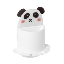 Load image into Gallery viewer, Bathroom Paste Wall-Mounted Shelf Cartoon Animal Toothbrush Holder, Panda, Tiger, Koala, Piggy