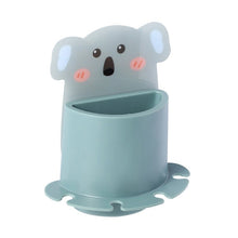 Load image into Gallery viewer, Bathroom Paste Wall-Mounted Shelf Cartoon Animal Toothbrush Holder, Panda, Tiger, Koala, Piggy