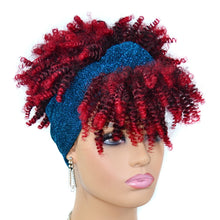 Load image into Gallery viewer, Headscarf Wig Black Gradient Small Curly Wig Explosive Headgear, 1.TJA1-1BT27#, 2.TJA1-1BT30#, 3.TJA1-1BTBUG#, 4.TJA5-1B#, 5.TJB0-1BT60B#, 6.TJB0-4T27#, 7.TJB0-4T30#, 8.TJC1-1B#, 9.TJD2-1BT27#, 10.TJE3-1B#, 11.TJF4-1B#, 12.TJG1-1B#, 13.TJH6-1B#