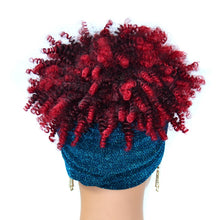 Load image into Gallery viewer, Headscarf Wig Black Gradient Small Curly Wig Explosive Headgear, 1.TJA1-1BT27#, 2.TJA1-1BT30#, 3.TJA1-1BTBUG#, 4.TJA5-1B#, 5.TJB0-1BT60B#, 6.TJB0-4T27#, 7.TJB0-4T30#, 8.TJC1-1B#, 9.TJD2-1BT27#, 10.TJE3-1B#, 11.TJF4-1B#, 12.TJG1-1B#, 13.TJH6-1B#