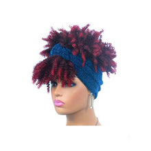 Load image into Gallery viewer, Headscarf Wig Black Gradient Small Curly Wig Explosive Headgear, 1.TJA1-1BT27#, 2.TJA1-1BT30#, 3.TJA1-1BTBUG#, 4.TJA5-1B#, 5.TJB0-1BT60B#, 6.TJB0-4T27#, 7.TJB0-4T30#, 8.TJC1-1B#, 9.TJD2-1BT27#, 10.TJE3-1B#, 11.TJF4-1B#, 12.TJG1-1B#, 13.TJH6-1B#