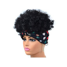 Load image into Gallery viewer, Headscarf Wig Black Gradient Small Curly Wig Explosive Headgear, 1.TJA1-1BT27#, 2.TJA1-1BT30#, 3.TJA1-1BTBUG#, 4.TJA5-1B#, 5.TJB0-1BT60B#, 6.TJB0-4T27#, 7.TJB0-4T30#, 8.TJC1-1B#, 9.TJD2-1BT27#, 10.TJE3-1B#, 11.TJF4-1B#, 12.TJG1-1B#, 13.TJH6-1B#