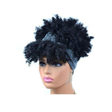 Load image into Gallery viewer, Headscarf Wig Black Gradient Small Curly Wig Explosive Headgear, 1.TJA1-1BT27#, 2.TJA1-1BT30#, 3.TJA1-1BTBUG#, 4.TJA5-1B#, 5.TJB0-1BT60B#, 6.TJB0-4T27#, 7.TJB0-4T30#, 8.TJC1-1B#, 9.TJD2-1BT27#, 10.TJE3-1B#, 11.TJF4-1B#, 12.TJG1-1B#, 13.TJH6-1B#