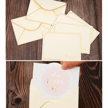Load image into Gallery viewer, 100 PCS Valentines Day Bronzing Greeting Card Flower Shop Birthday Thank You Card, Wish You All The Best, I Miss You Every Day, Thank You Very Much, I Keep You In My Heart Forever, Happy Every Day, Send You My Heart, Bright Future Happy Life           ...