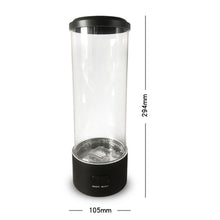 Load image into Gallery viewer, Cylindrical LED Simulation Jellyfish Light USB Powered Colorful Jellyfish Atmosphere Light, 10.5 x 10.5 x 29.4cm