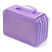 Load image into Gallery viewer, Solid Color Square Four-Layer Pencil Case Sketch Colorful Pencil Case With 72 Holes, Four-Layer