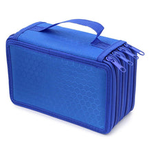 Load image into Gallery viewer, Solid Color Square Four-Layer Pencil Case Sketch Colorful Pencil Case With 72 Holes, Four-Layer