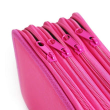 Load image into Gallery viewer, Solid Color Square Four-Layer Pencil Case Sketch Colorful Pencil Case With 72 Holes, Four-Layer