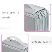 Load image into Gallery viewer, Solid Color Square Four-Layer Pencil Case Sketch Colorful Pencil Case With 72 Holes, Four-Layer