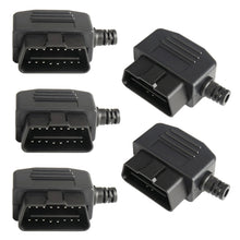 Load image into Gallery viewer, 5 PCS 16PIN Car Male Connector OBD2 Connector Plug + Shell + Line Card + Screw OBD Plug J1962M, OBD Plug