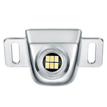 Load image into Gallery viewer, Car LED Electric Eye Reversing Light External Bulb Modified License Plate Auxiliary Light, Black, Silver
