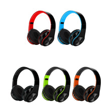 Load image into Gallery viewer, FG-69 Bluetooth Wireless Headset Subwoofer Mobile Computer Headset, Black, Red, Blue, Green, Orange