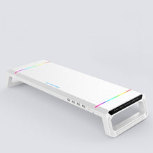 Load image into Gallery viewer, ICE COOREL T1 Monitor Increased Rack Foldable Laptop Stand With RGB Lighting &amp; 4xUSB Expansion Interface