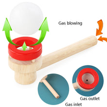 Load image into Gallery viewer, 3 Sets Wooden Suspended Ball Blower Children Puzzle Parent-Child Game Toy