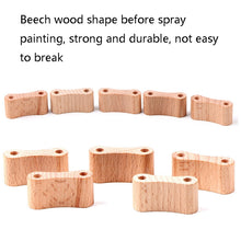 Load image into Gallery viewer, 8 PCS Wooden Speed Mini Race Car Early Childhood Education Puzzle Hand-Eye Coordination Toy, Random Color Delivery