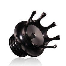 Load image into Gallery viewer, Motorcycle CNC Aluminum Alloy Crown Fuel Tank Cap Suitable For Harley 883 / XL / 1200 / 48 / 72, Black, Black and White, Golden, Silver, Bronze