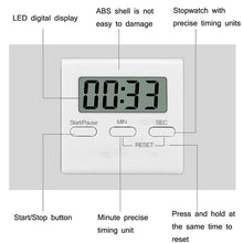 Load image into Gallery viewer, Kitchen Baking Timer Student Learning Reminder Timer, Student Learning Reminder Timer