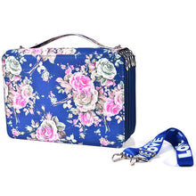 Load image into Gallery viewer, 252 Holes Art Sketching Brush Colorful Lead Storage Large Capacity Portable Pencil Case, Blue, Pink, Green, Beige