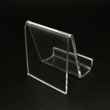 Load image into Gallery viewer, QH-040 10 PCS Acrylic Transparent Mobile Phone Display Stand