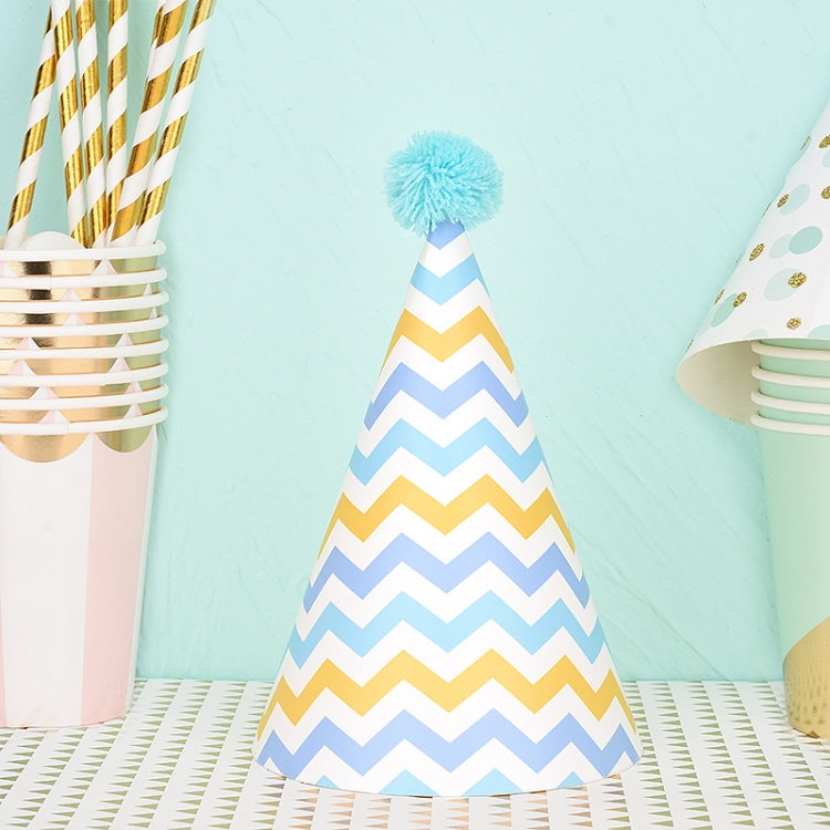 20 PCS Cute Children Bronzing Birthday Hats Cake Baking Decoration Party Hats, Cats, Unicorn, Wave Point, Daisy, Happy Birthday, Star & Moon Bronzing, Golden Ball Cap Happy Birthday, Golden Ball Cap 2 Monster, Golden Ball Cap Spaceman                  ...