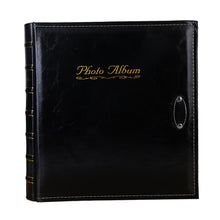 Load image into Gallery viewer, 6 inch 500 Sheets Interstitial PP Album PU Leather Retro Bronzing Cover Photo Album, Red, Yellow, Blue, Black, Beige, Orange, Dark Red