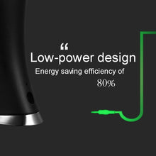 Load image into Gallery viewer, U2 5W 3-Level Dimmable LED Leather Texture Desk Lamp With Temperature/Clock/Calendar Display