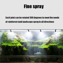 Load image into Gallery viewer, MS-PT02-A Reptile Pet Breeding Ecological Landscape Rainforest Tank Universal Spray Atomization Cooling Nozzle, MS-PT02-A