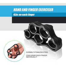 Load image into Gallery viewer, 5 In 1 Counting Grip Device Fitness Adjustment Grip Device  Finger Trainer Set, 5 in 1
