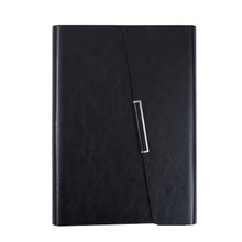Load image into Gallery viewer, Business Notebook Imitation Leather PU Tri-Fold Loose-Leaf Notepad, A5