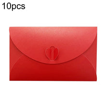 Load image into Gallery viewer, 10pcs Love Buckle Pearl Paper Hot Stamping Envelope Invitation Letter