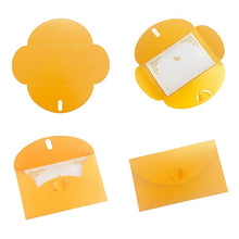 Load image into Gallery viewer, 10pcs Love Buckle Pearl Paper Hot Stamping Envelope Invitation Letter