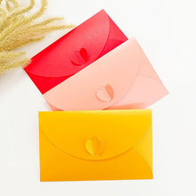 Load image into Gallery viewer, 10pcs Love Buckle Pearl Paper Hot Stamping Envelope Invitation Letter