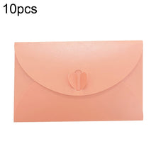 Load image into Gallery viewer, 10pcs Love Buckle Pearl Paper Hot Stamping Envelope Invitation Letter