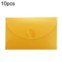 Load image into Gallery viewer, 10pcs Love Buckle Pearl Paper Hot Stamping Envelope Invitation Letter