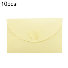 Load image into Gallery viewer, 10pcs Love Buckle Pearl Paper Hot Stamping Envelope Invitation Letter