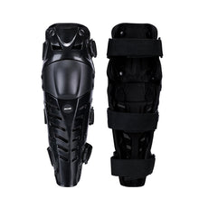 Load image into Gallery viewer, SULAITE Motorcycle Outdoor Riding Anti-Fall Protective Gear Knee Pads, Black, Black Red