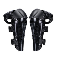 Load image into Gallery viewer, SULAITE Motorcycle Outdoor Riding Anti-Fall Protective Gear Knee Pads, Black, Black Red