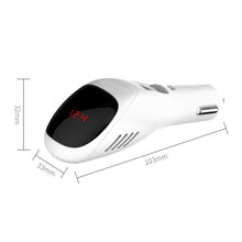 Load image into Gallery viewer, S90B Multifunctional Car Negative Ion Formaldehyde Removal Air Purifier, White, Black