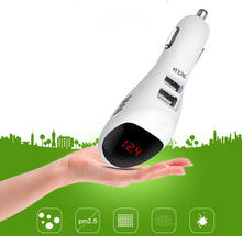 Load image into Gallery viewer, S90B Multifunctional Car Negative Ion Formaldehyde Removal Air Purifier, White, Black