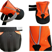 Load image into Gallery viewer, Wear-Resistant Non-Slip &amp; Waterproof Pet Shoe Covers Medium And Large Dog Shoes, S Lake Blue, M Lake Blue, L Lake Blue, XL Lake Blue, XXL Lake Blue, S Orange, M Orange, L Orange, XL Orange, XXL Orange