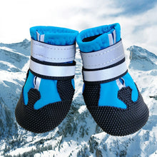 Load image into Gallery viewer, Wear-Resistant Non-Slip &amp; Waterproof Pet Shoe Covers Medium And Large Dog Shoes, S Lake Blue, M Lake Blue, L Lake Blue, XL Lake Blue, XXL Lake Blue, S Orange, M Orange, L Orange, XL Orange, XXL Orange
