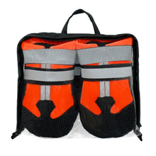 Load image into Gallery viewer, Wear-Resistant Non-Slip &amp; Waterproof Pet Shoe Covers Medium And Large Dog Shoes, S Lake Blue, M Lake Blue, L Lake Blue, XL Lake Blue, XXL Lake Blue, S Orange, M Orange, L Orange, XL Orange, XXL Orange