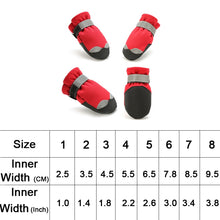 Load image into Gallery viewer, Pet Waterproof Non-Slip Wear-Resistant Snow Boots Four Seasons Dog Shoes, 1, 2, 3, 4, 5, 6, 7, 8