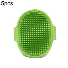 Load image into Gallery viewer, 5pcs Pet Bathing Massage Brush For Dogs Cleaning And Beauty Tools, Yellow, Blue, Green, Rose Red, Black