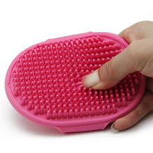 Load image into Gallery viewer, 5pcs Pet Bathing Massage Brush For Dogs Cleaning And Beauty Tools, Yellow, Blue, Green, Rose Red, Black