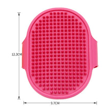 Load image into Gallery viewer, 5pcs Pet Bathing Massage Brush For Dogs Cleaning And Beauty Tools, Yellow, Blue, Green, Rose Red, Black