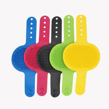 Load image into Gallery viewer, 5pcs Pet Bathing Massage Brush For Dogs Cleaning And Beauty Tools, Yellow, Blue, Green, Rose Red, Black