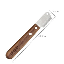 Load image into Gallery viewer, HOP Terrier Dog Plucking Knife Pet Grooming &amp; Shaving Tool, CS21 Left Hand, CS276 Right Hand